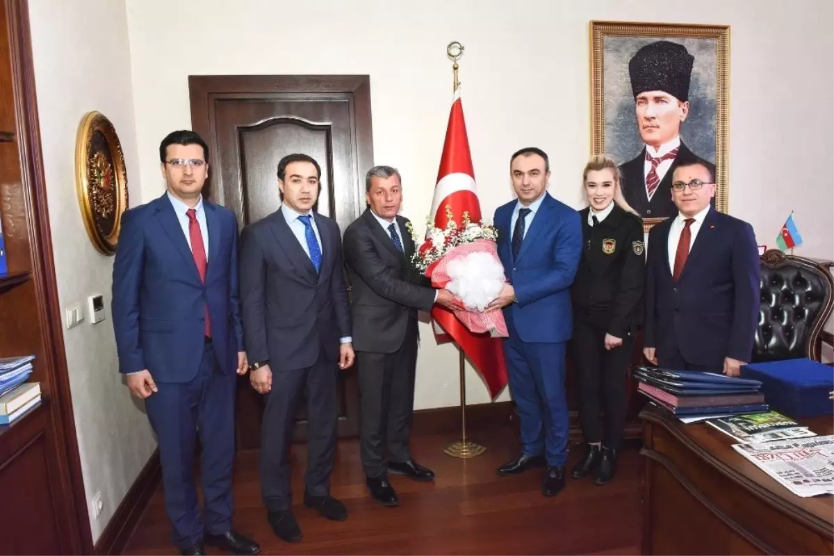 Vali Recep Soytürk\'e Gümrük Günü Ziyareti