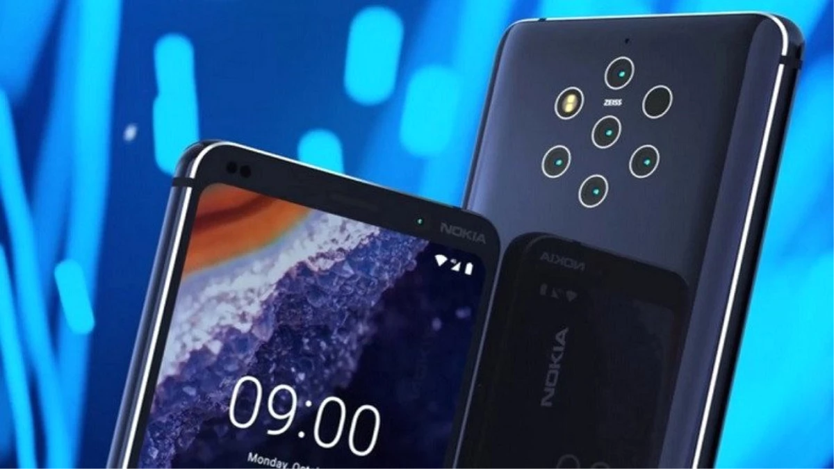 5 Arka Kameralı Nokia 9 Pureview, Mwc 2019\'da Tanıtılacak