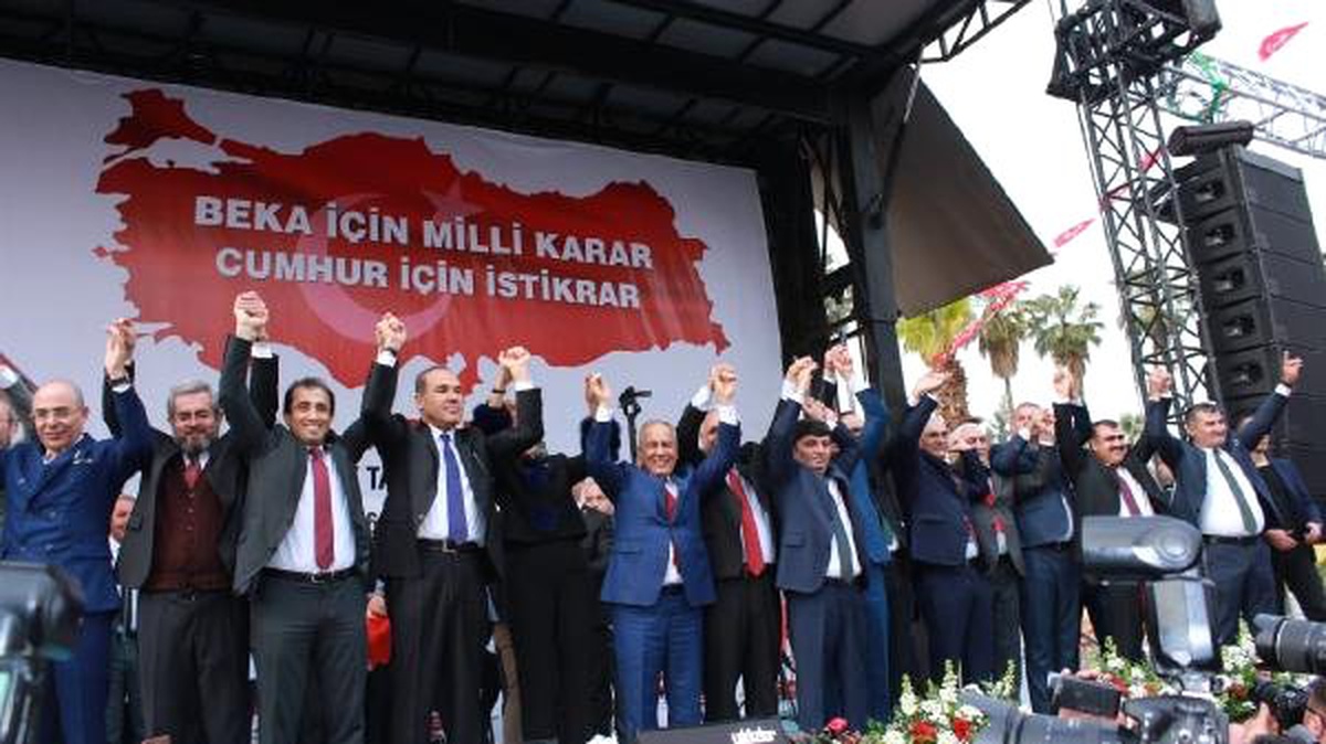 Adana\'da \'Cumhur İttifakı\' Adayları Aynı Platformda