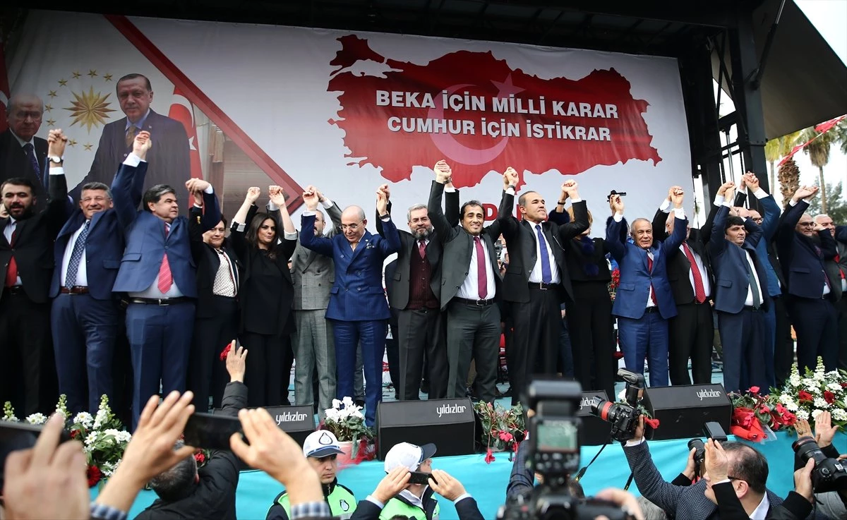 Adana\'nın "Cumhur İttifakı" Adayları Tanıtıldı