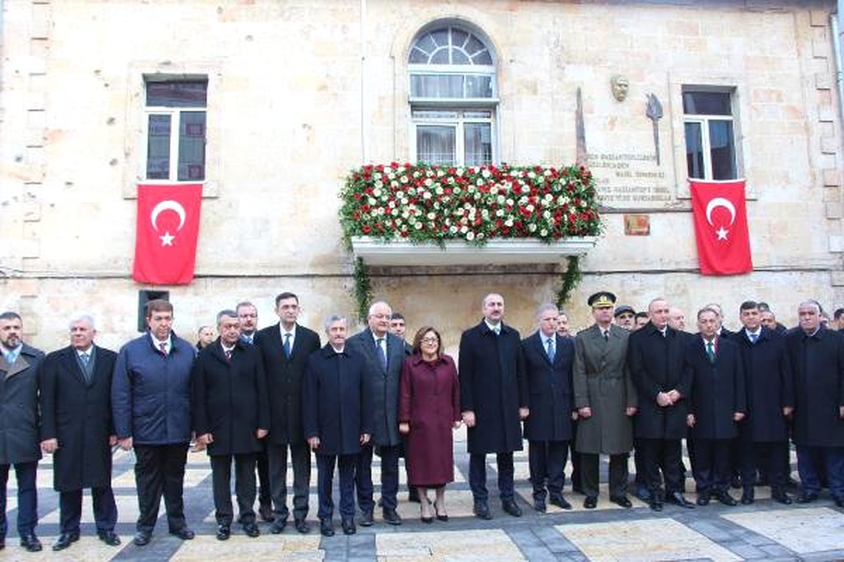 Atatürk\'ün Gaziantep\'e Gelişinin Yıl Dönümü Kutlandı
