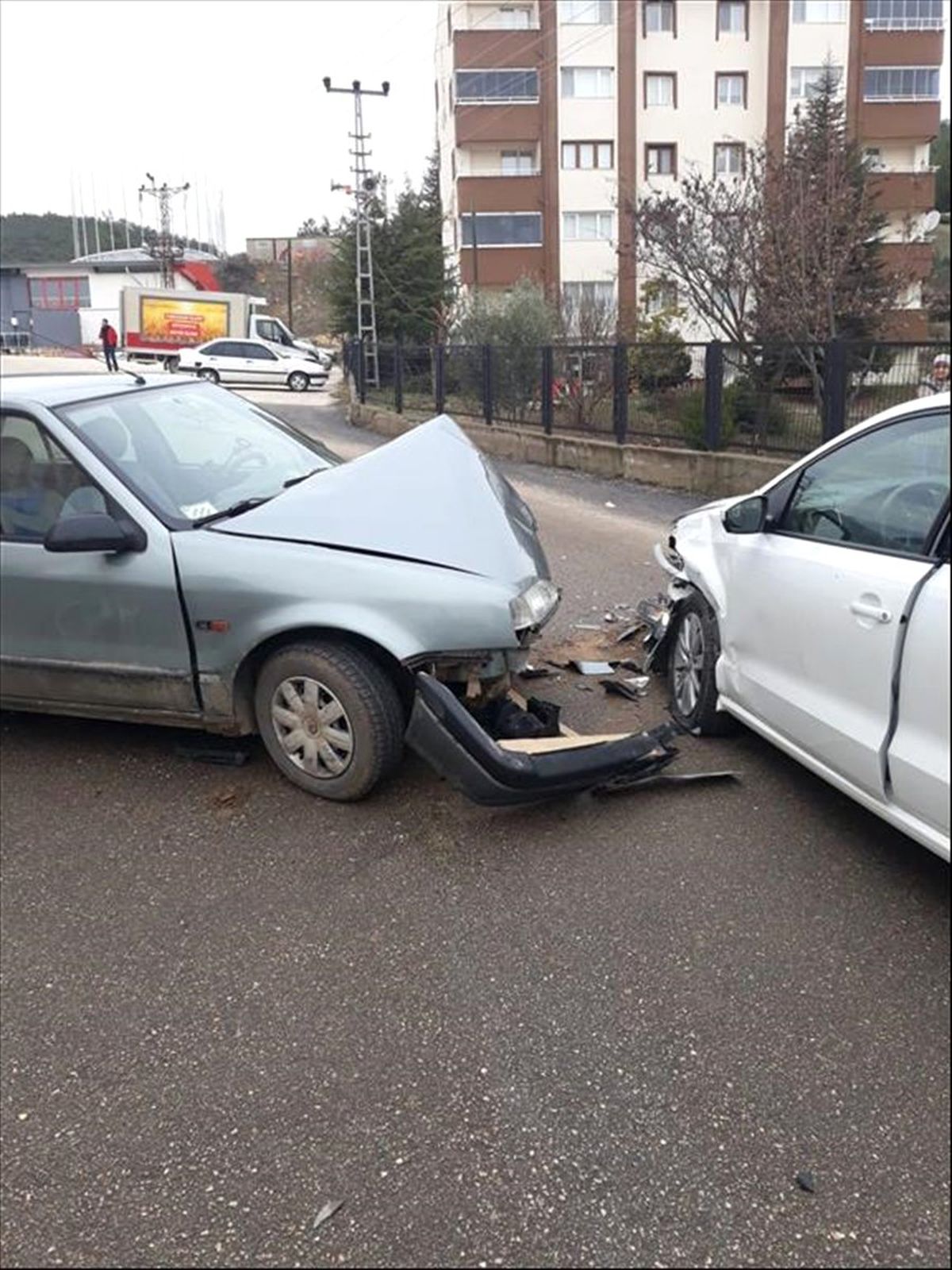 Bilecik\'te Trafik Kazası: 1 Yaralı
