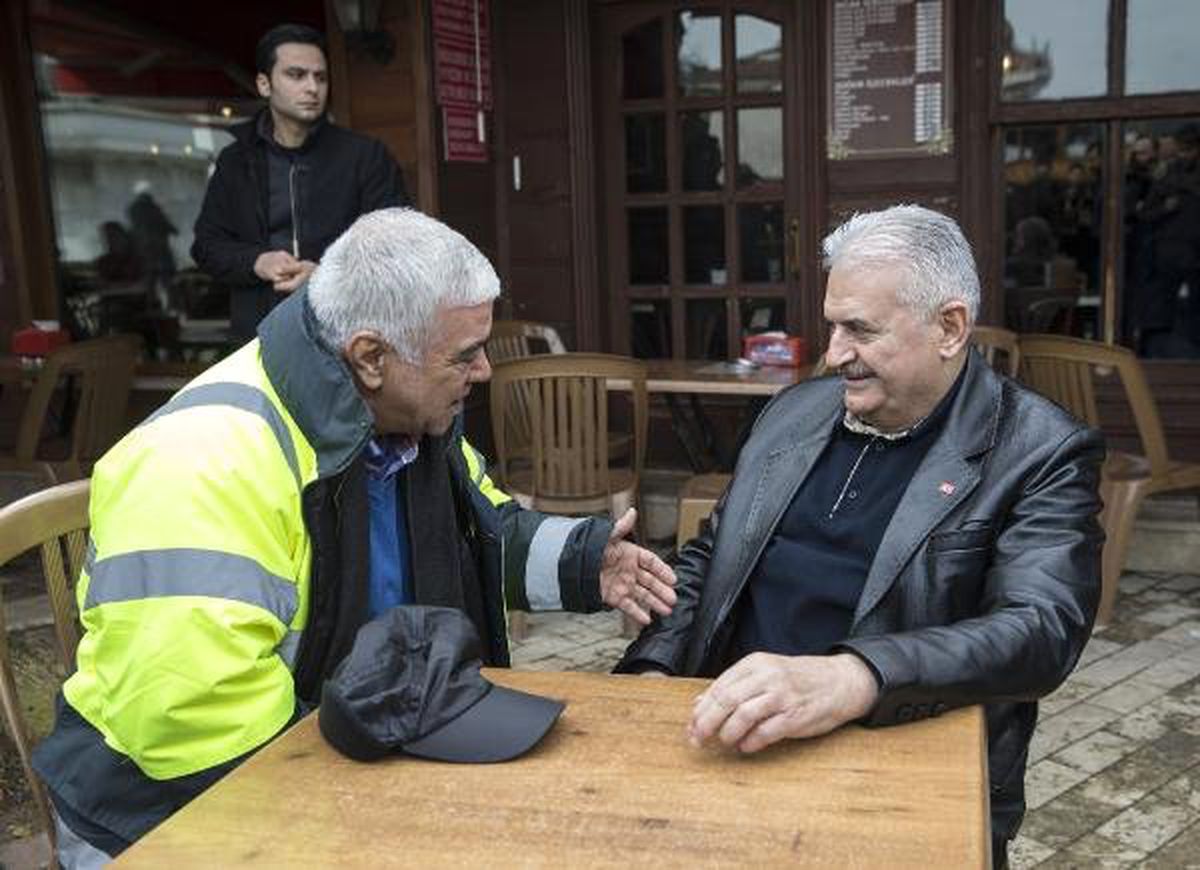 Binali Yıldırım\'ın Kanlıca Turu