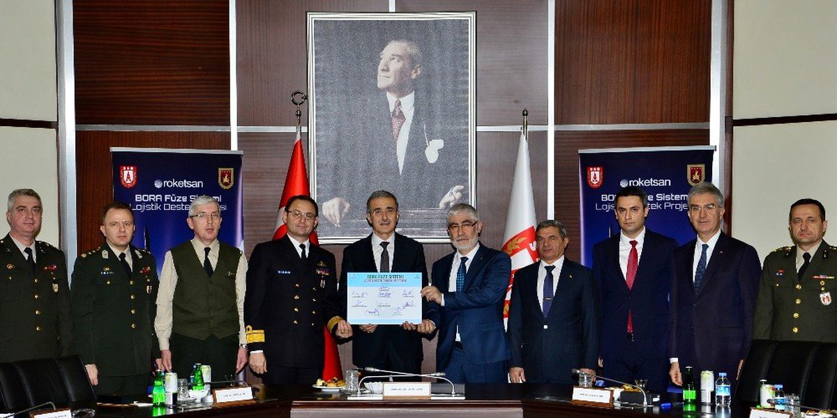 Bora Füze Sistemi Lojistik Destek Projesi İmzalandı