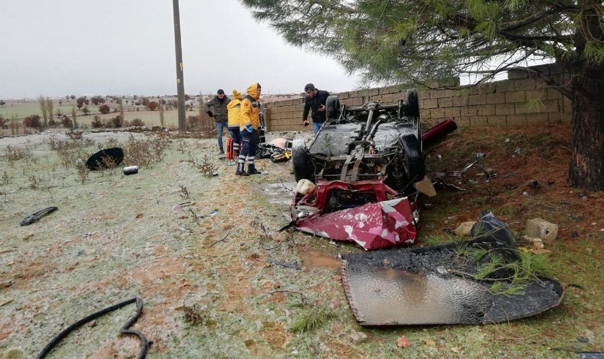 Çalıntı Otomobille Kaza Yaptı, Hayatını Kaybetti