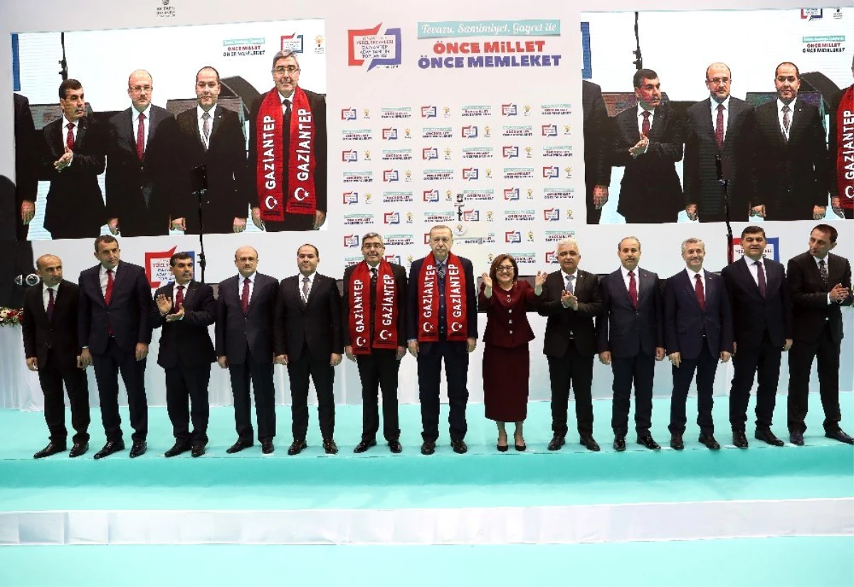 Cumhurbaşkanı Erdoğan Gaziantep\'in Belediye Başkan Adaylarını Açıkladı