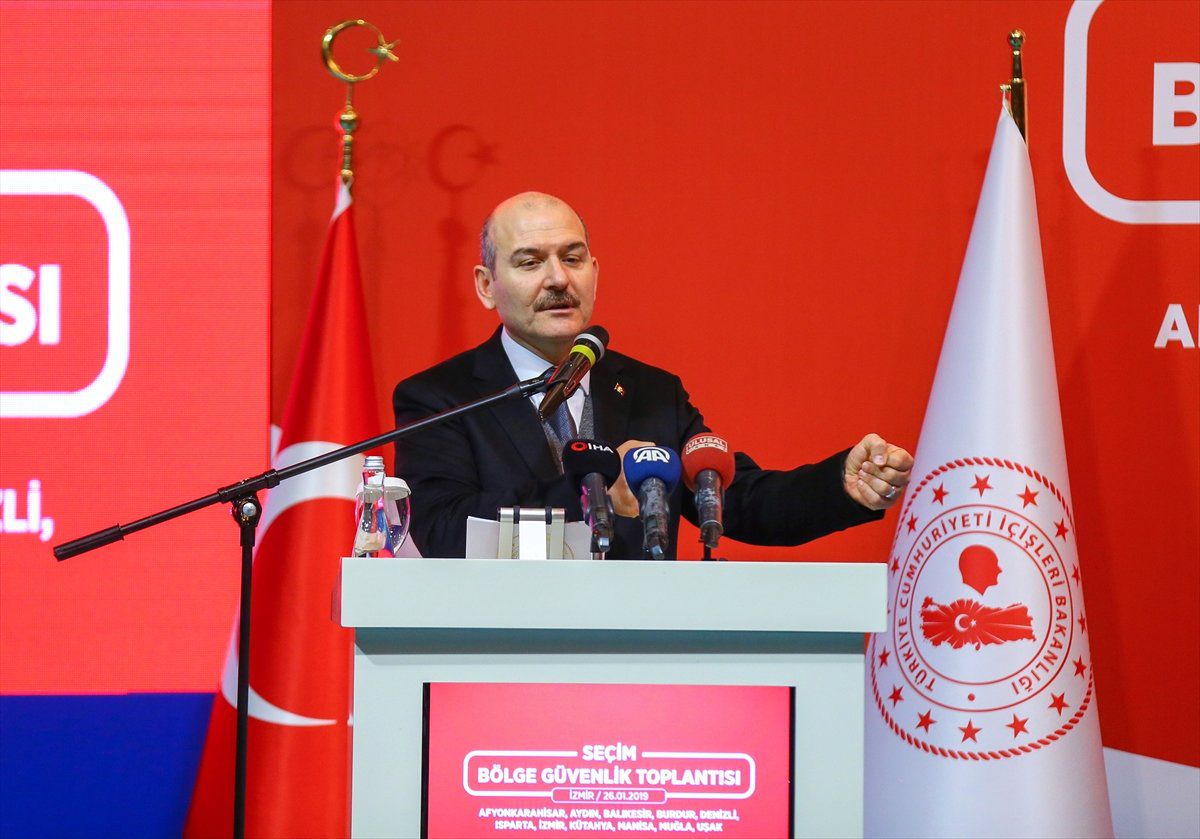 İçişleri Bakanı Süleyman Soylu: "Son Yıllarda Sürekli Olarak Seçim Güvenliği Üzerinden Bir Baskı ve...