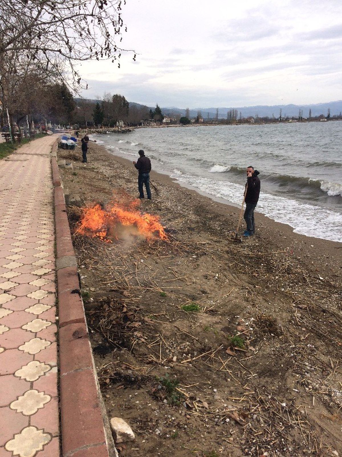 İznik Gölü Sahili Temizlendi