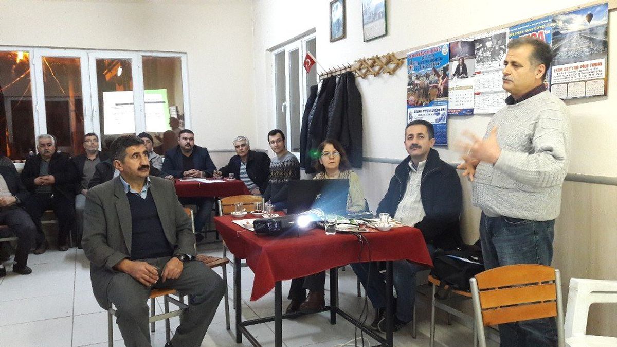 Kestane Üreticilerine Eğitim Verildi