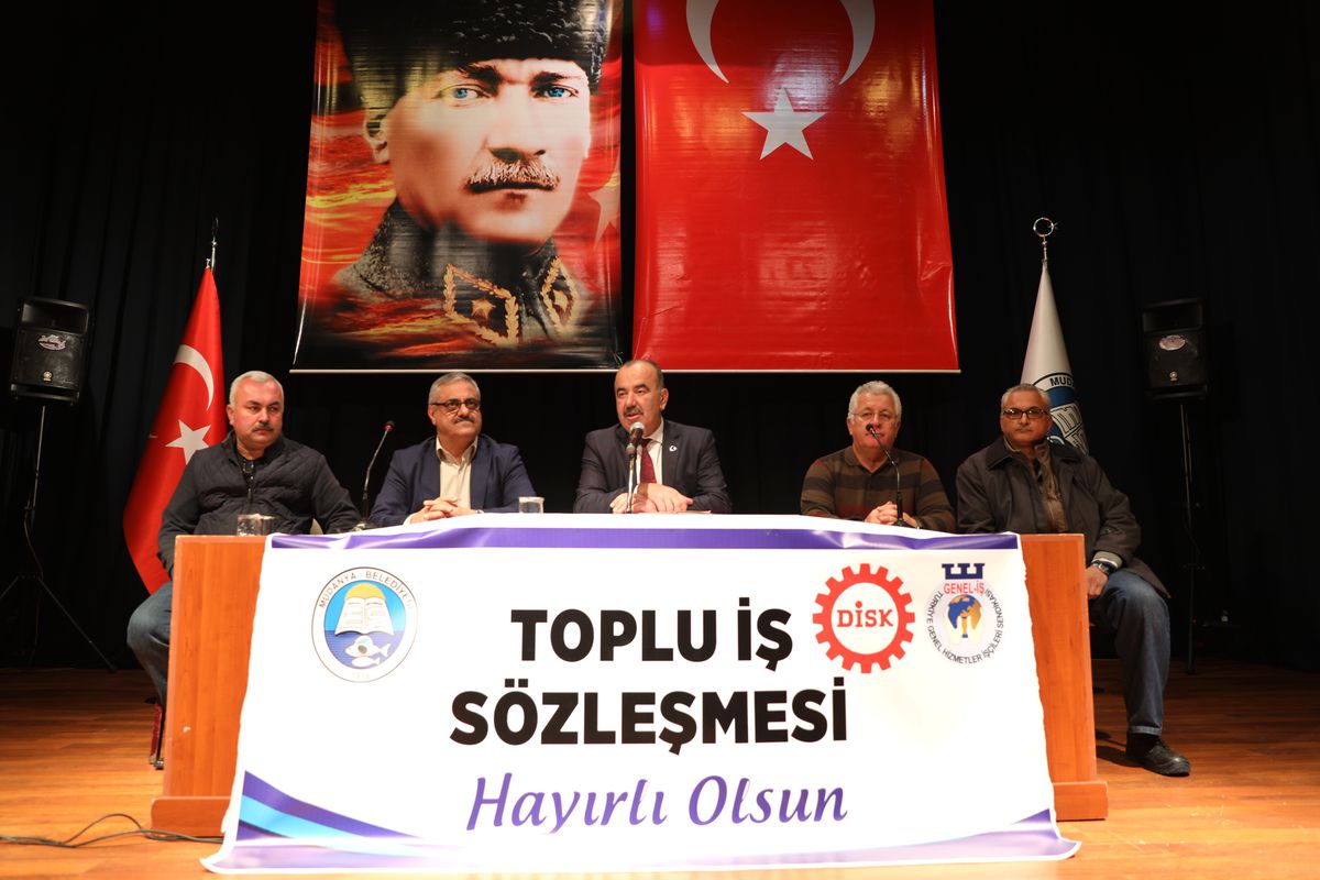 Mudanya Belediyesi\'nde Sözleşme Sevinci