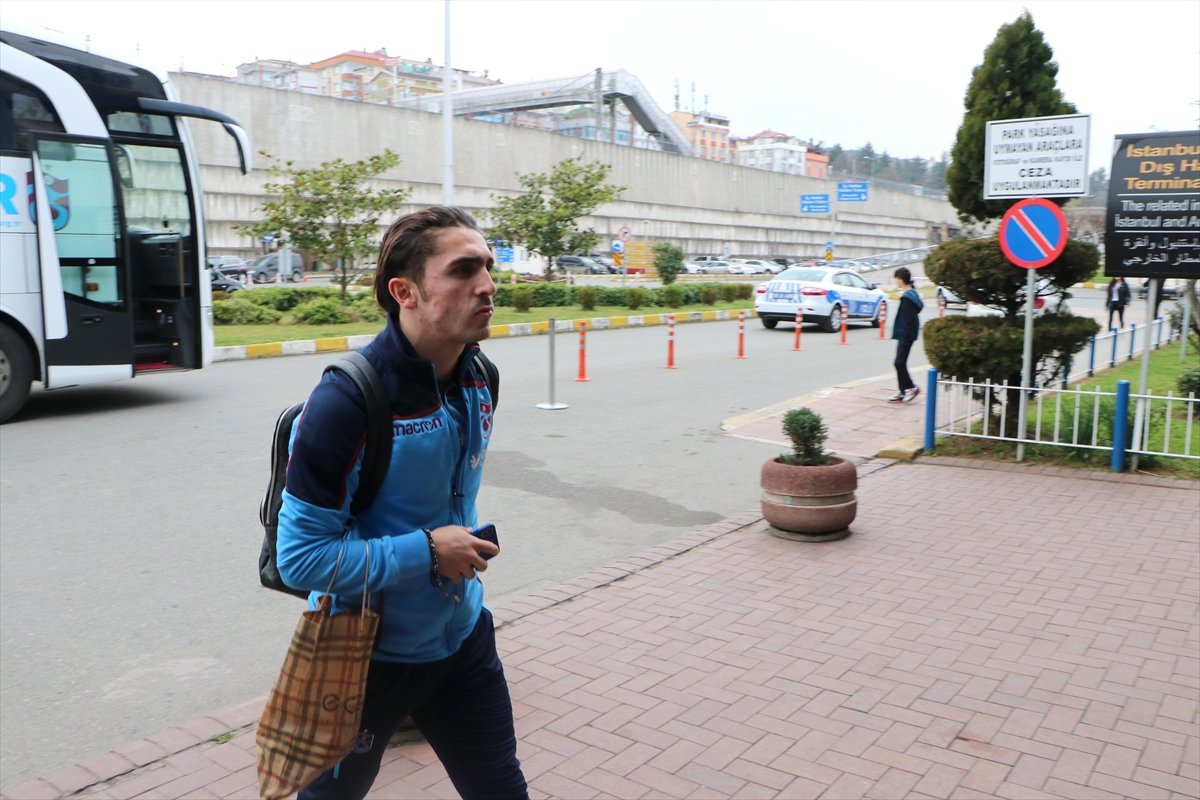 Trabzonspor Kafilesi Sivas\'a Gitti