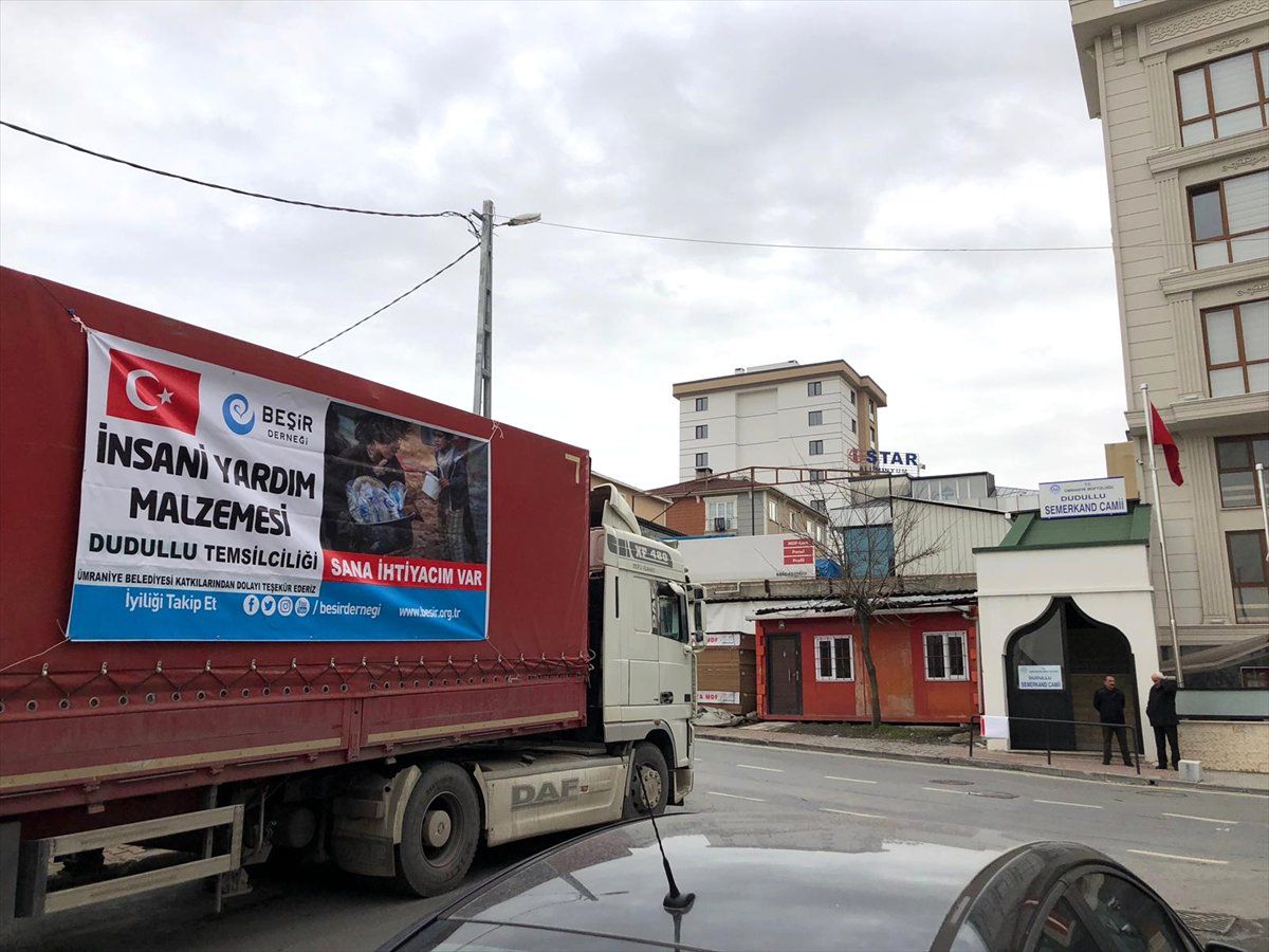 Ümraniye\'den Suriye\'ye Yardım