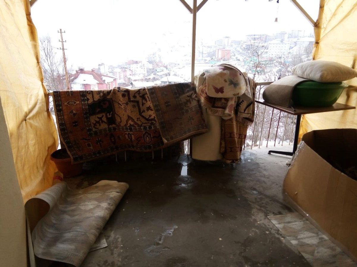 Asker Uğurlamaya Giden Ailenin Evini Su Bastı