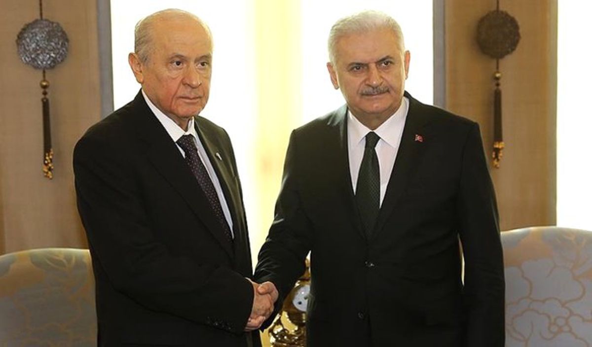 Bahçeli\'den Yıldırım\'a ziyaret