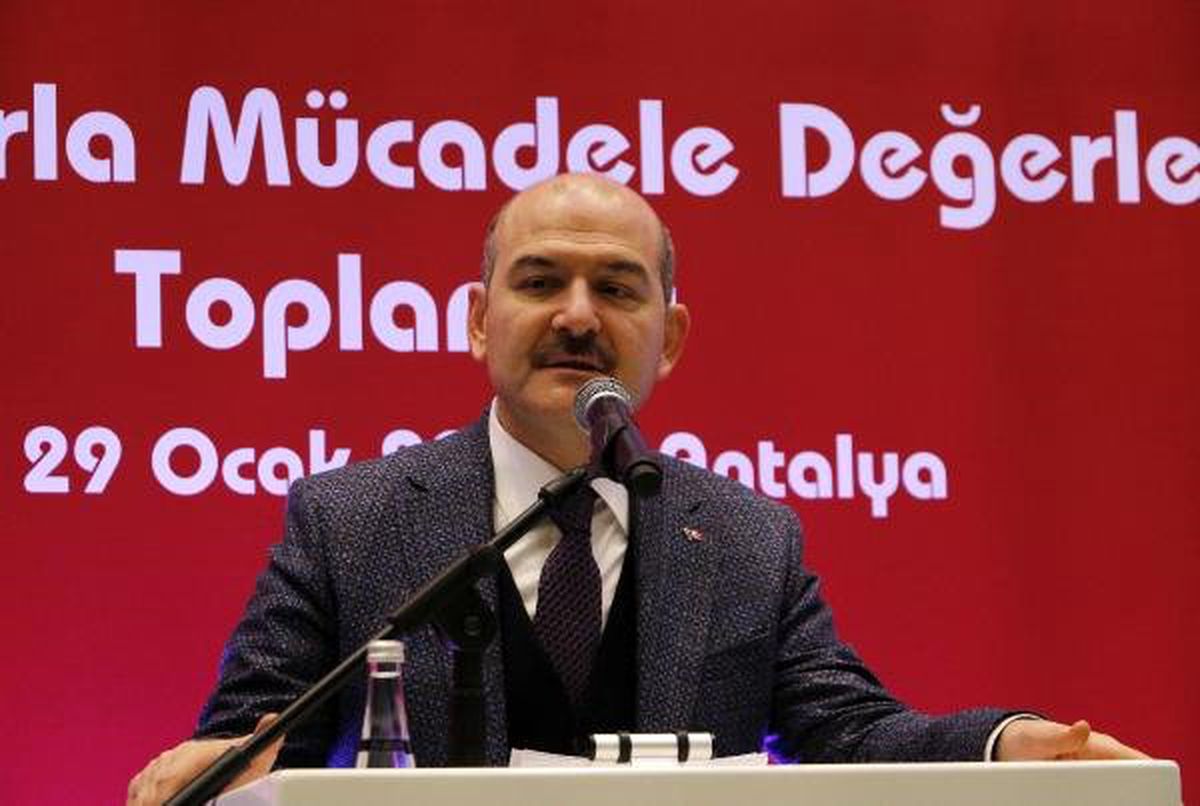 Bakan Soylu: 2018\'de 20 Tondan Fazla Uyuşturucu Ele Geçirdik (2) - Yeniden
