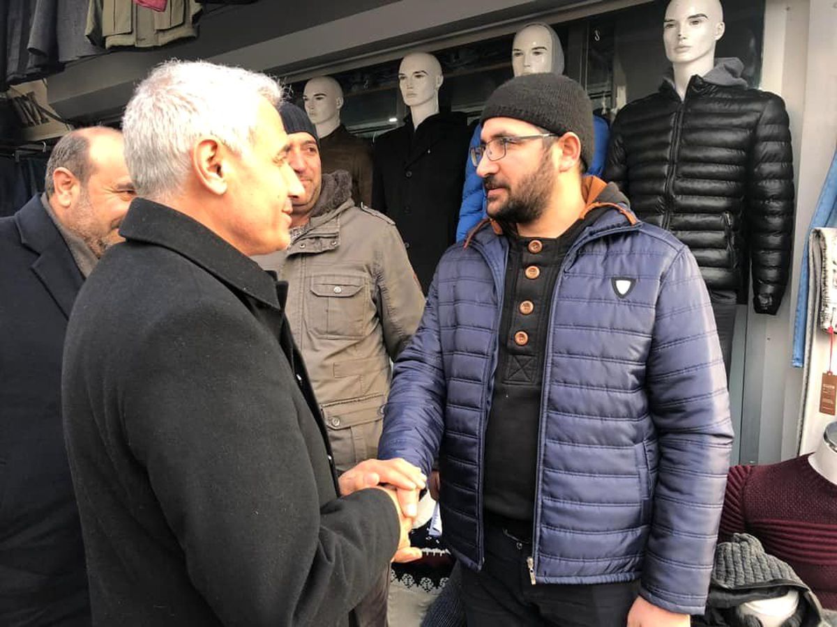 Battalgazi Başkan Adayı Güder\'den Esnaf Ziyareti