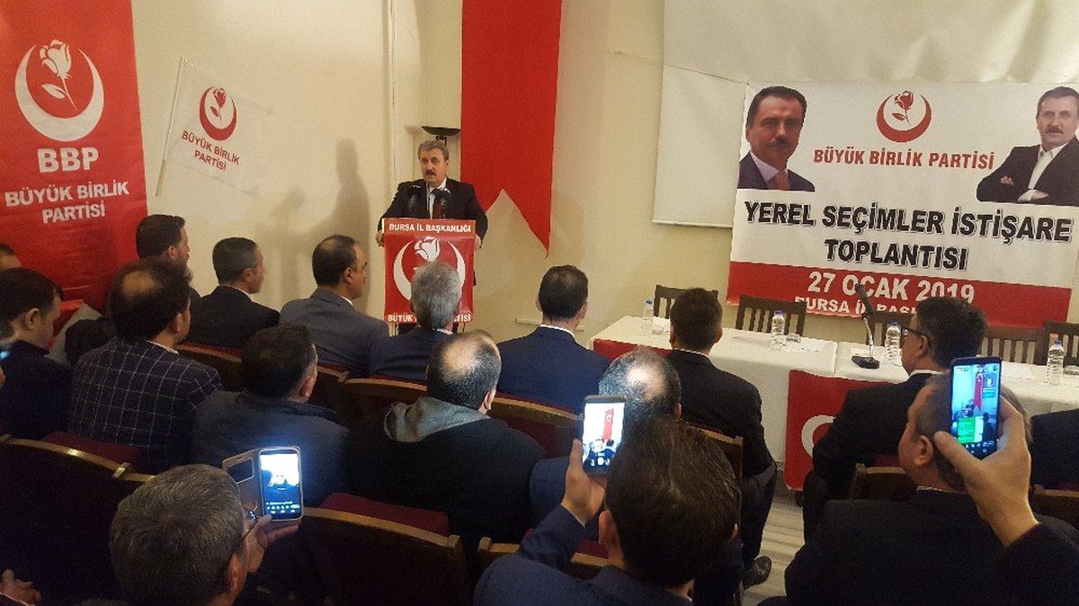 BBP Genel Başkanı Destici: "Hdp\'nin Güçlü Olduğu Seçim Çevrelerinde Karşısında Hangi Aday Güçlü İse...