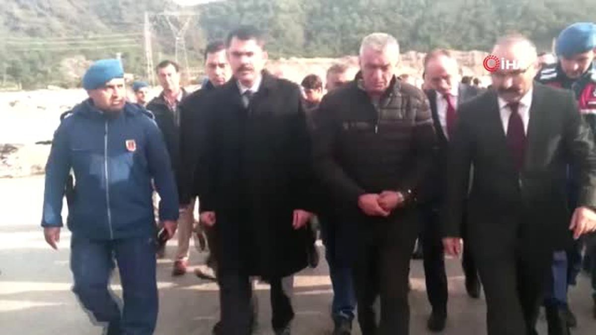 Çevre ve Şehircilik Bakanı Murat Kurum Buse\'nin Arandığı Noktada