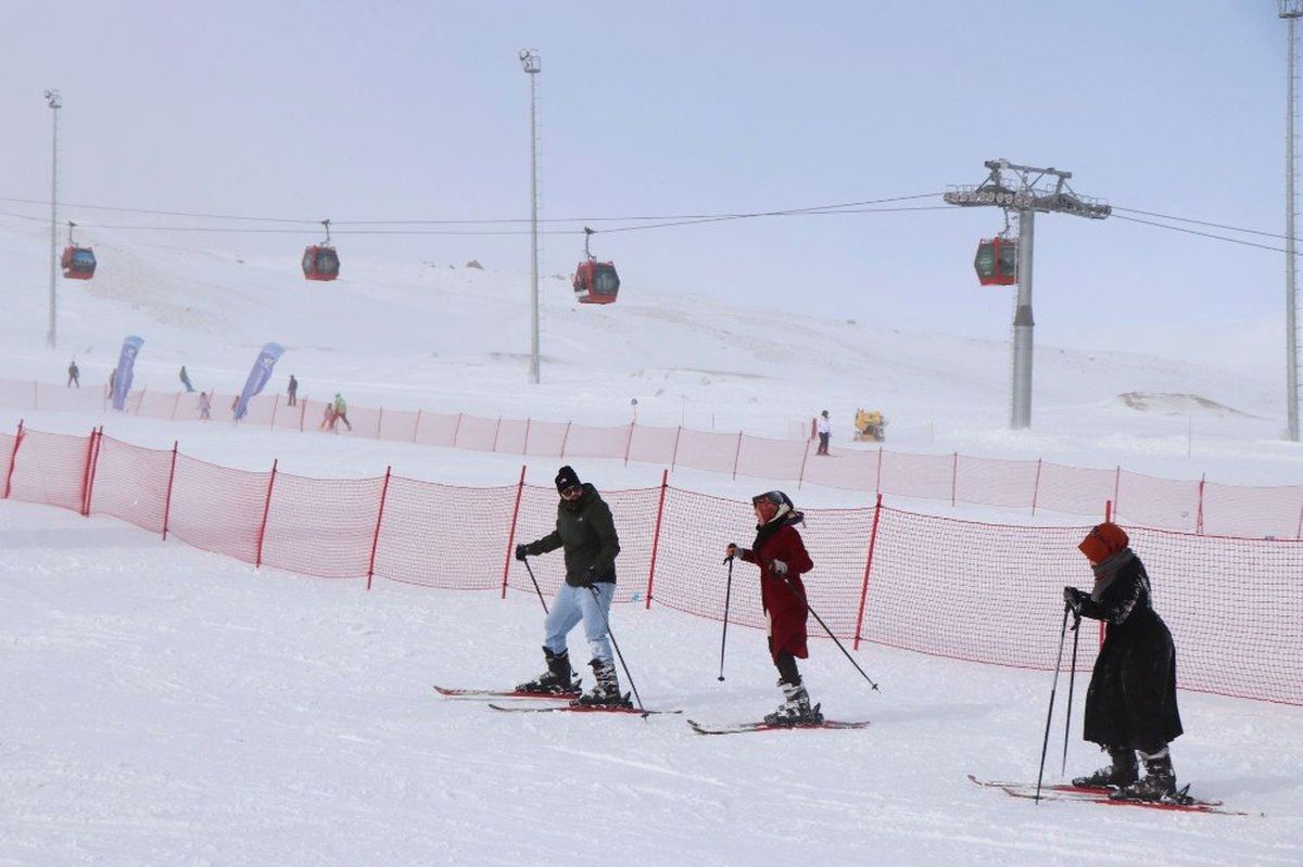 Erciyes\'te Hafta Sonu Yoğunluğu