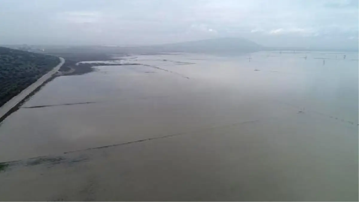 Menderes Nehri Taştı, Tarım Arazileri Göle Döndü