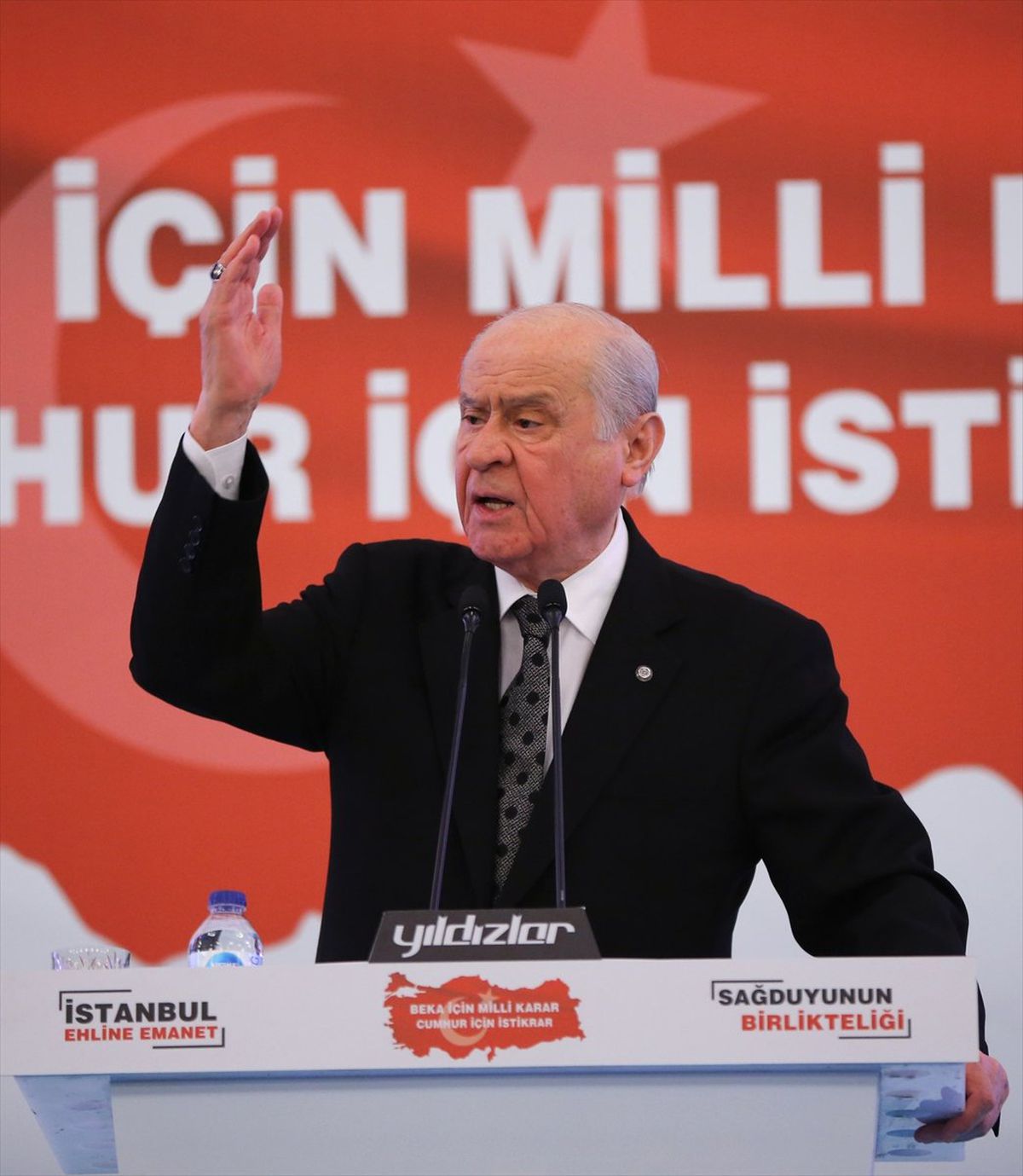 MHP Genel Başkanı Bahçeli İstanbul\'da