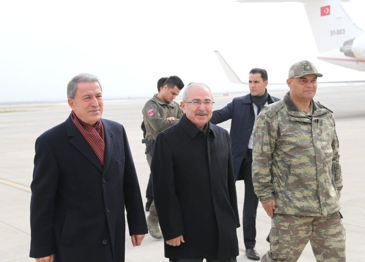 Milli Savunma Bakanı Akar Mardin\'de