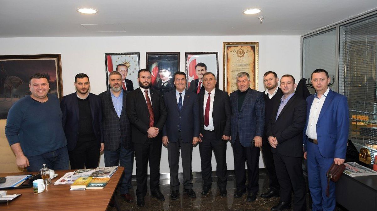Sjenica Belediye Başkanı Mujovic\'ten Dündar\'a Ziyaret
