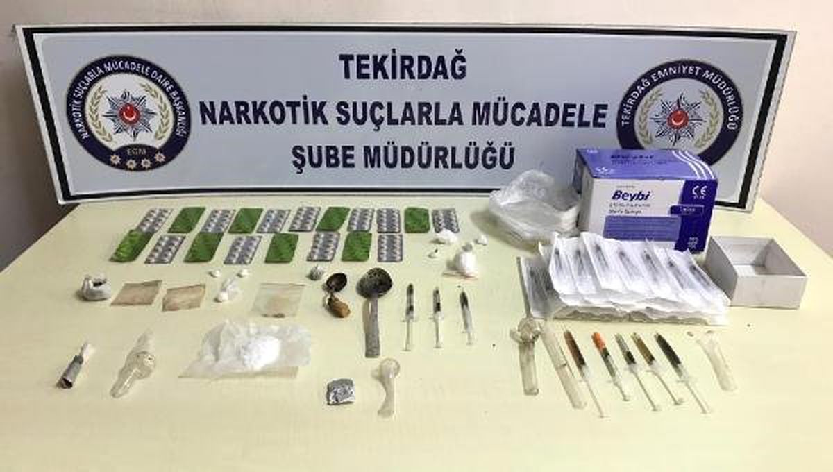 Tekirdağ\'da Uyuşturucu Ticaretine 4 Tutuklama