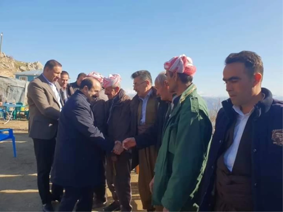 AK Parti Milletvekili Dinç, Irak Sınırında