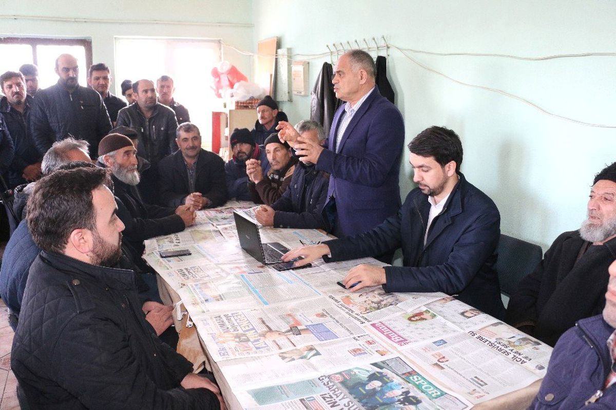 Başkan Öztürk Taşhan\'ı Ziyaret Etti