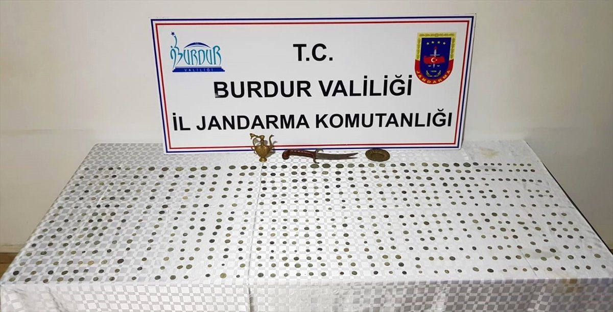 Burdur\'da Tarihi Eser Kaçakçılığı Operasyonu