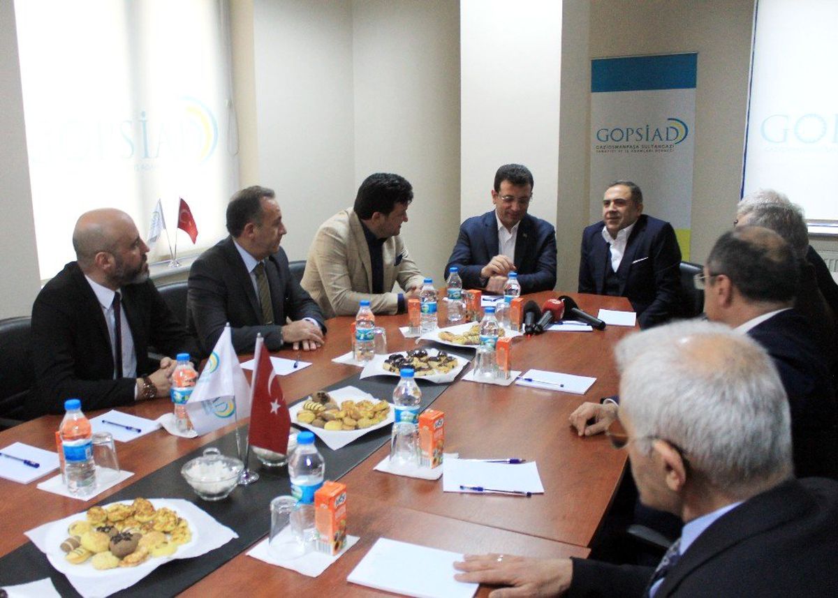 CHP\'li İmamoğlu\'ndan Kentsel Dönüşüm Derneklerine Ziyaret