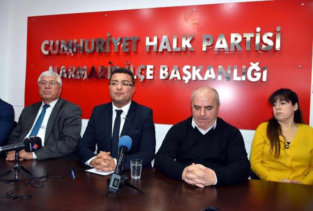 CHP Marmaris İlçe Yönetimi İstifa Etti
