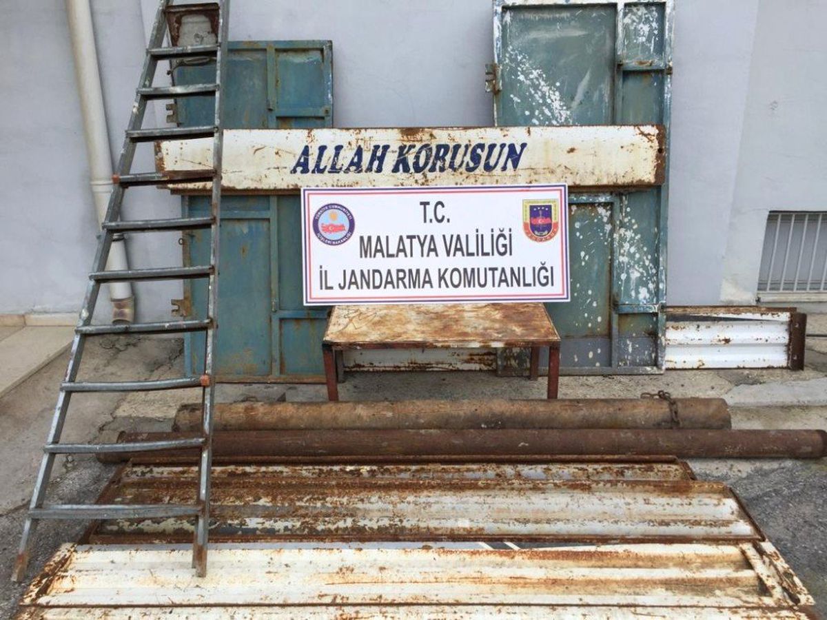 Demir Hırsızları Yakalandı