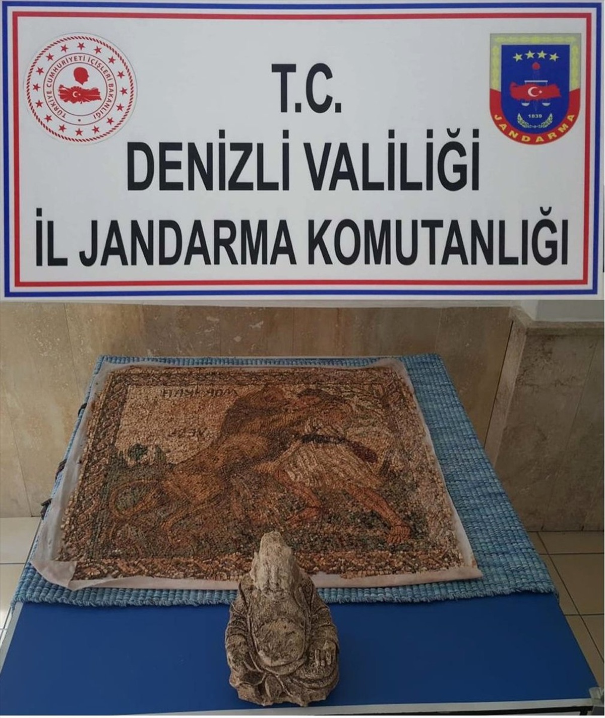Denizli\'de Tarihi Eser Kaçakçılığı Operasyonu