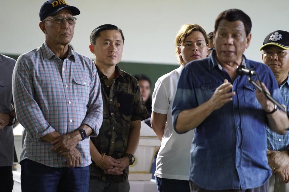 Duterte, Saldırı Bölgesinde