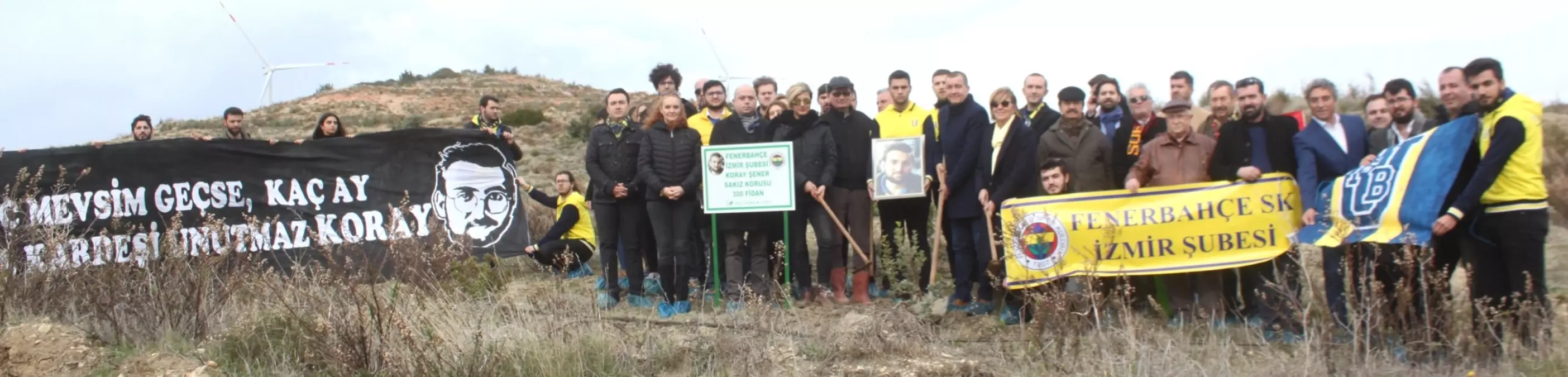 Fenerbahçeli Koray Şener 300 Sakız Fidanında Yaşayacak