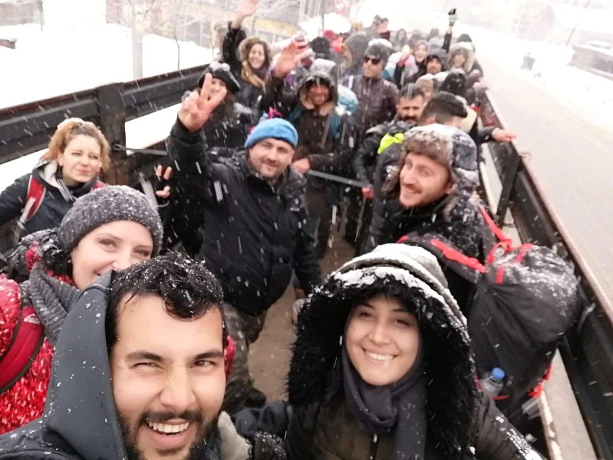 Gönül Treni" Tatvan\'a Ulaştı