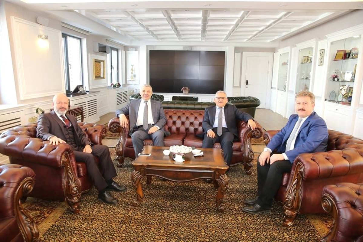 Kayseri Büyükşehir ve İlçe Belediye Başkanları Melikgazi\'de