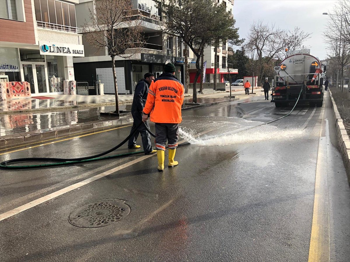 Kırşehir Belediyesinin Temizlik Çalışmaları