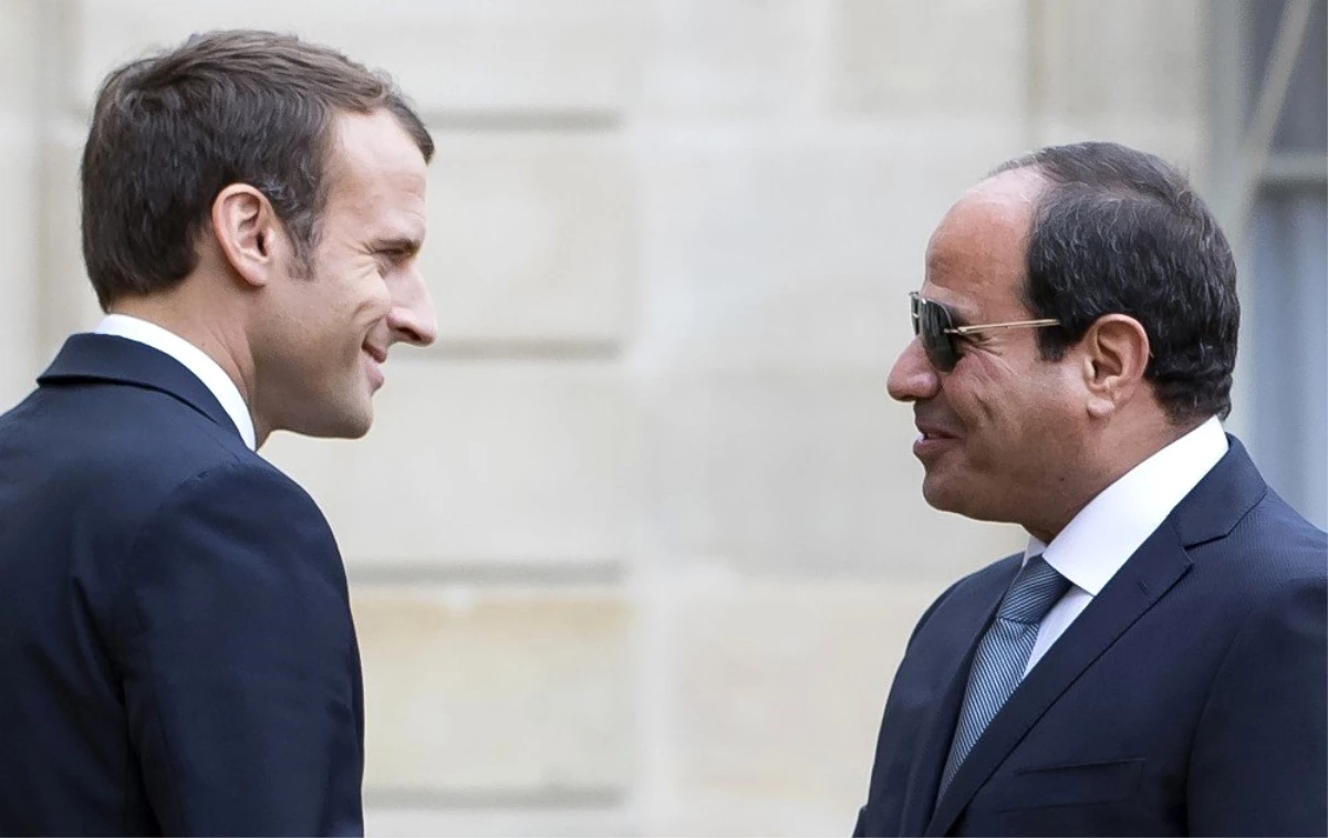 Macron, Sisi ile İnsan Haklarını Görüşecek