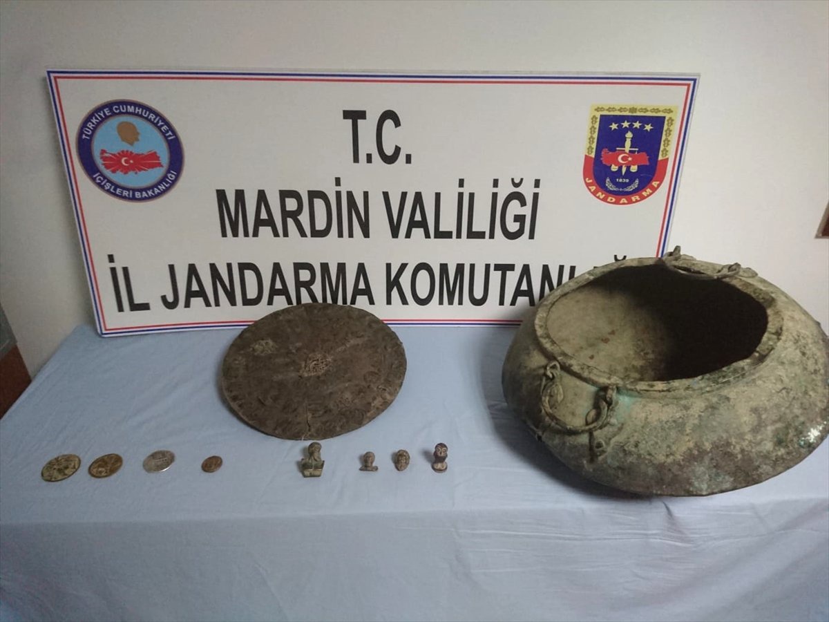 Mardin\'de Tarihi Eser Kaçakçılığı Operasyonu