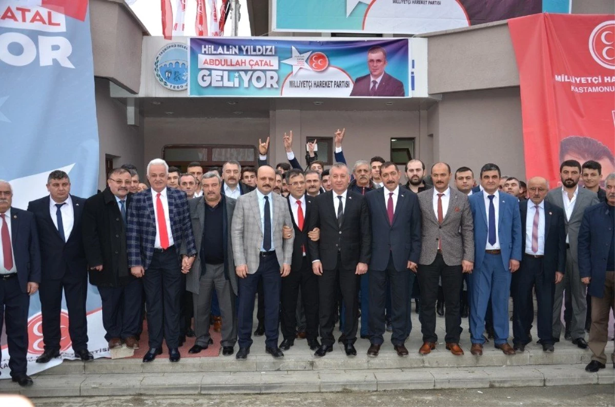 Mhp, Taşköprü Belediye Başkan Adayını Tanıttı