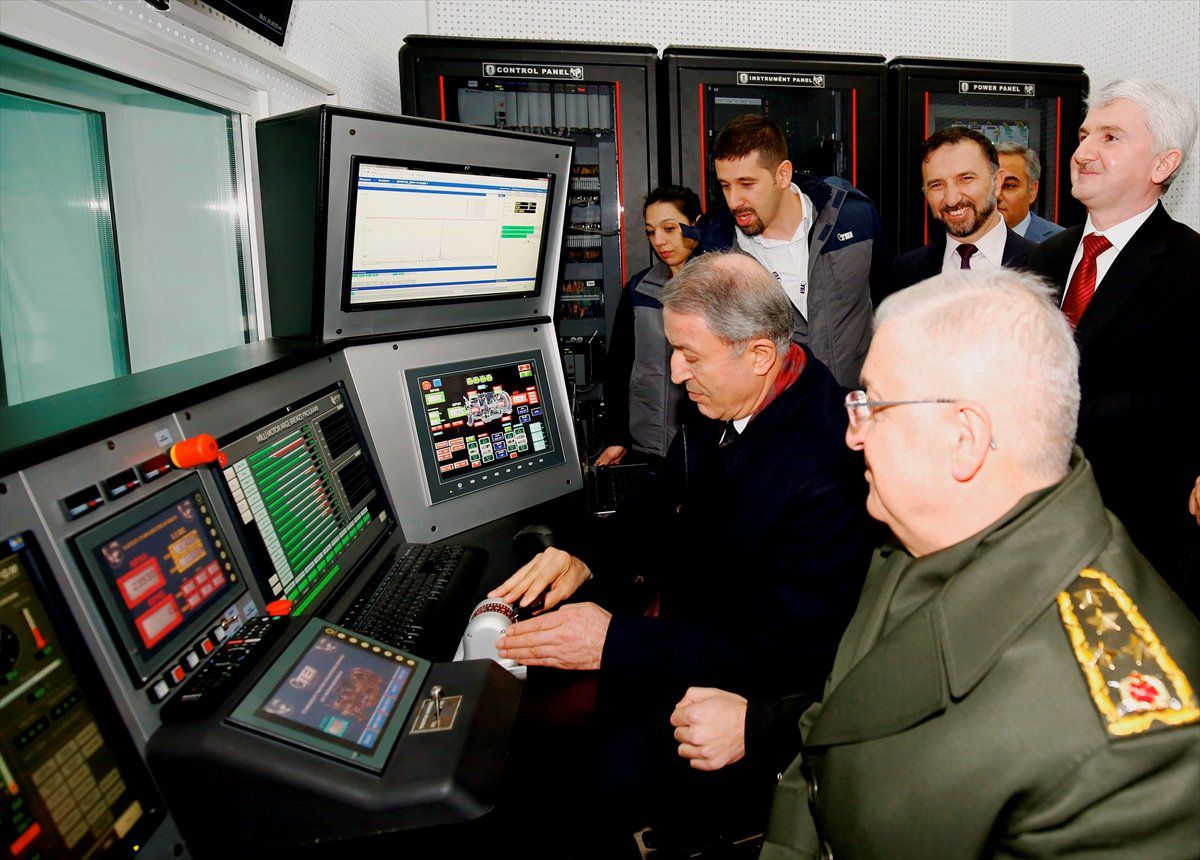 Milli Savunma Bakanı Hulusi Akar, Teı\'yi Ziyaret Etti