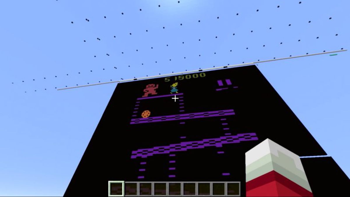 Minecraft\'taki Atari Emülatöründe, İzlerken Kanser Eden \'Hız\' Rekoru