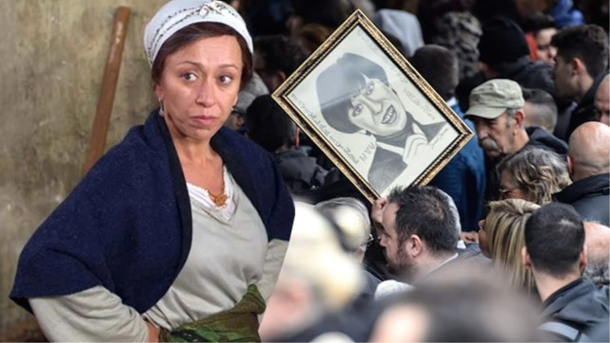 Oyuncu Şebnem Sönmez, Ayşen Gruda\'nın Cenazesinde Fotoğraf Çektirmek İsteyenlere Sitem Etti