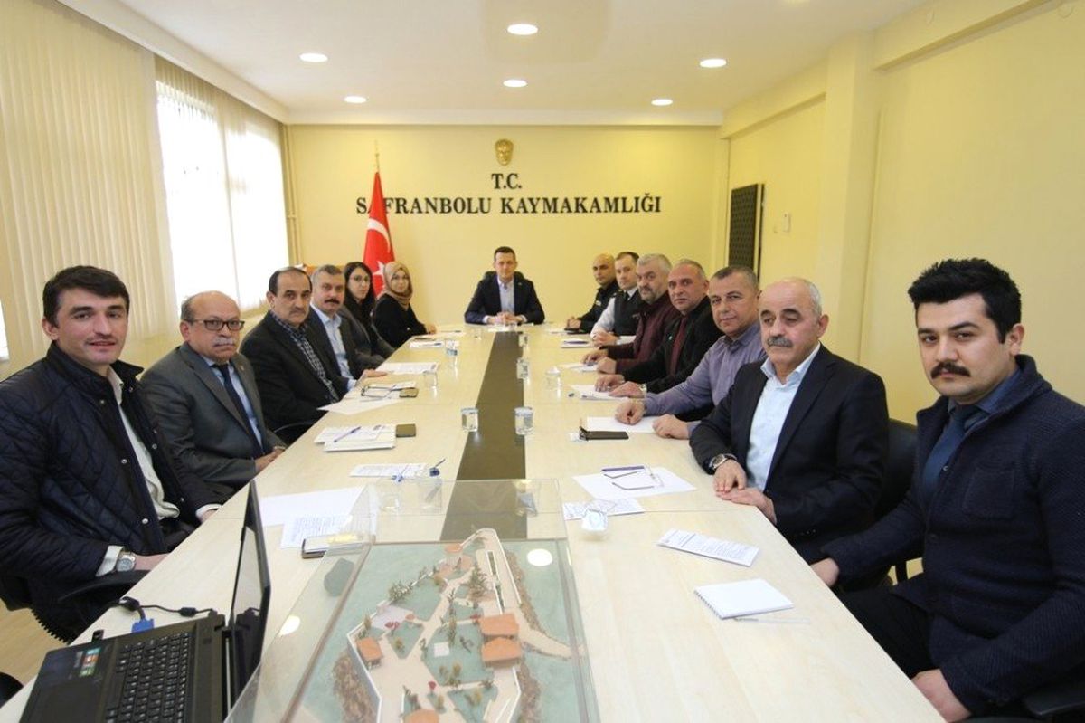 Safranbolu\'da Seçim Güvenliği Toplantısı Yapıldı