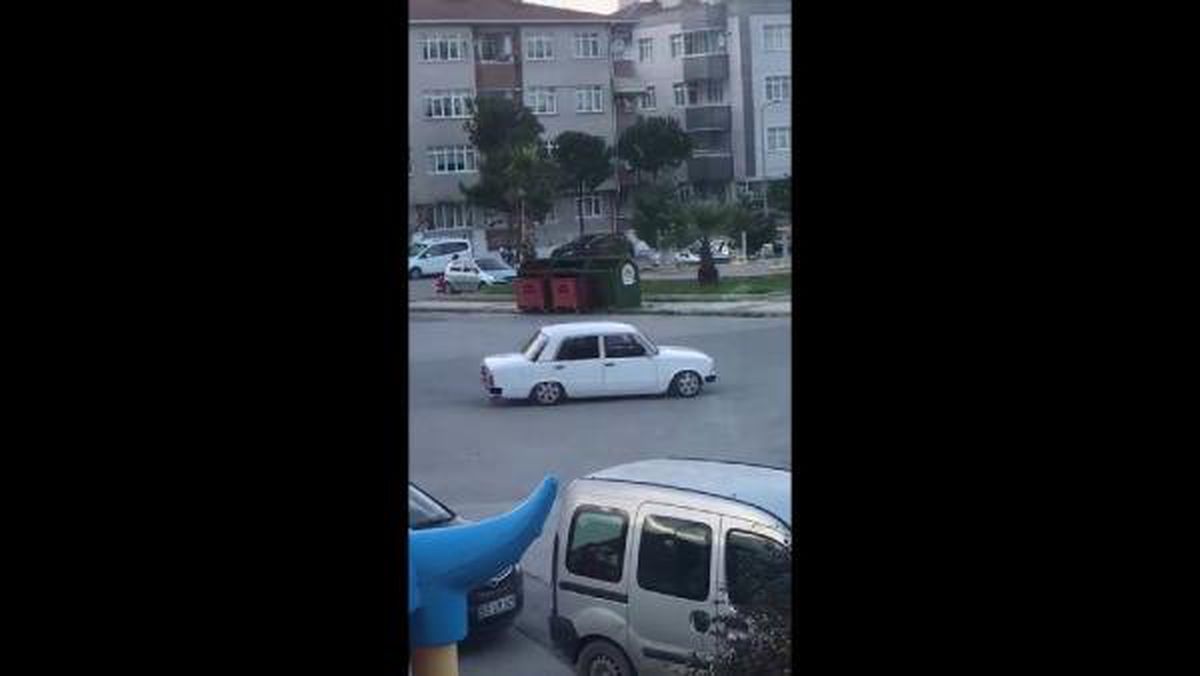 Samsun\'da Drift Yapan Sürücüye 5 Bin 10 TL Ceza
