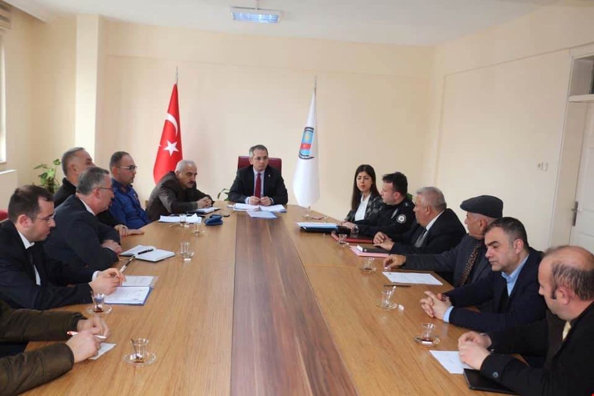 Tosya\'da Seçim Güvenliği Toplantısı Gerçekleştirildi