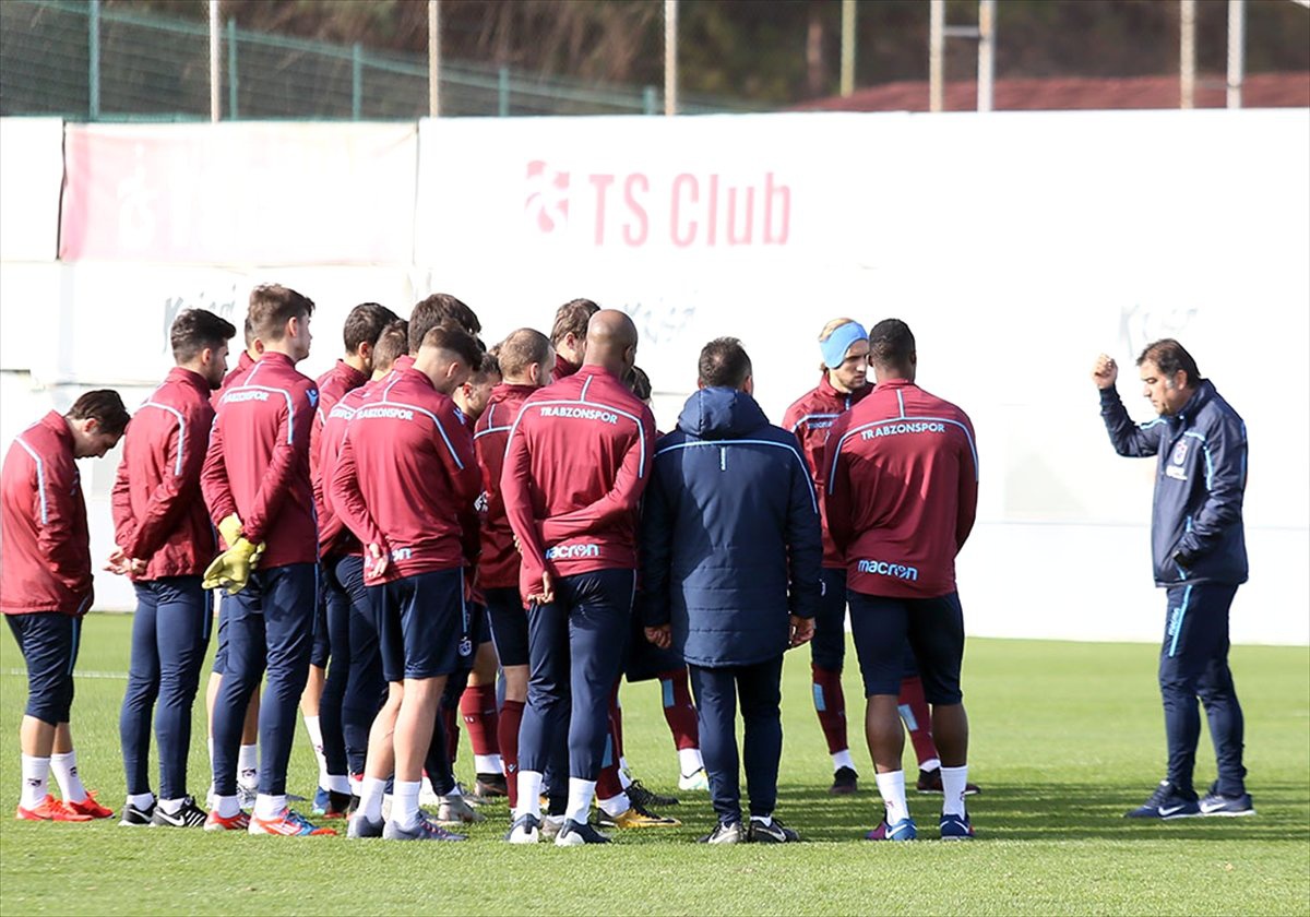 Trabzonspor, Ankaragücü Maçı Hazırlıklarına Başladı